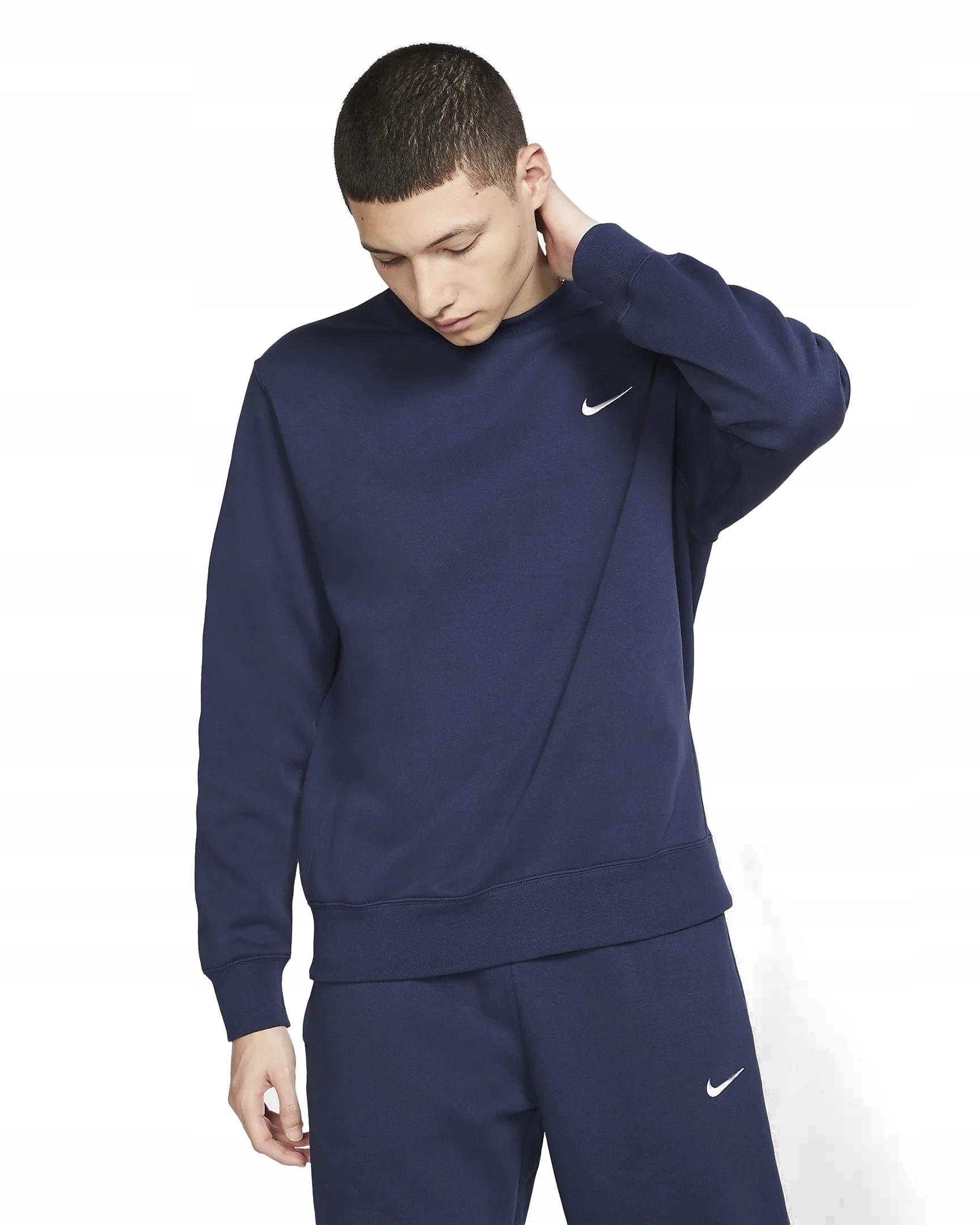Nike Bluza Męska Sportowa Ocieplana Swoosh Solo