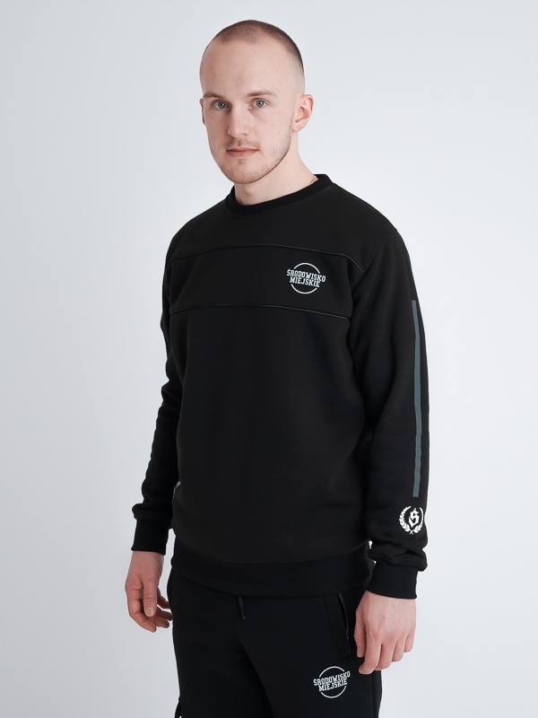 Mikina Środowisko Miejskie Freshline Černá vel. M