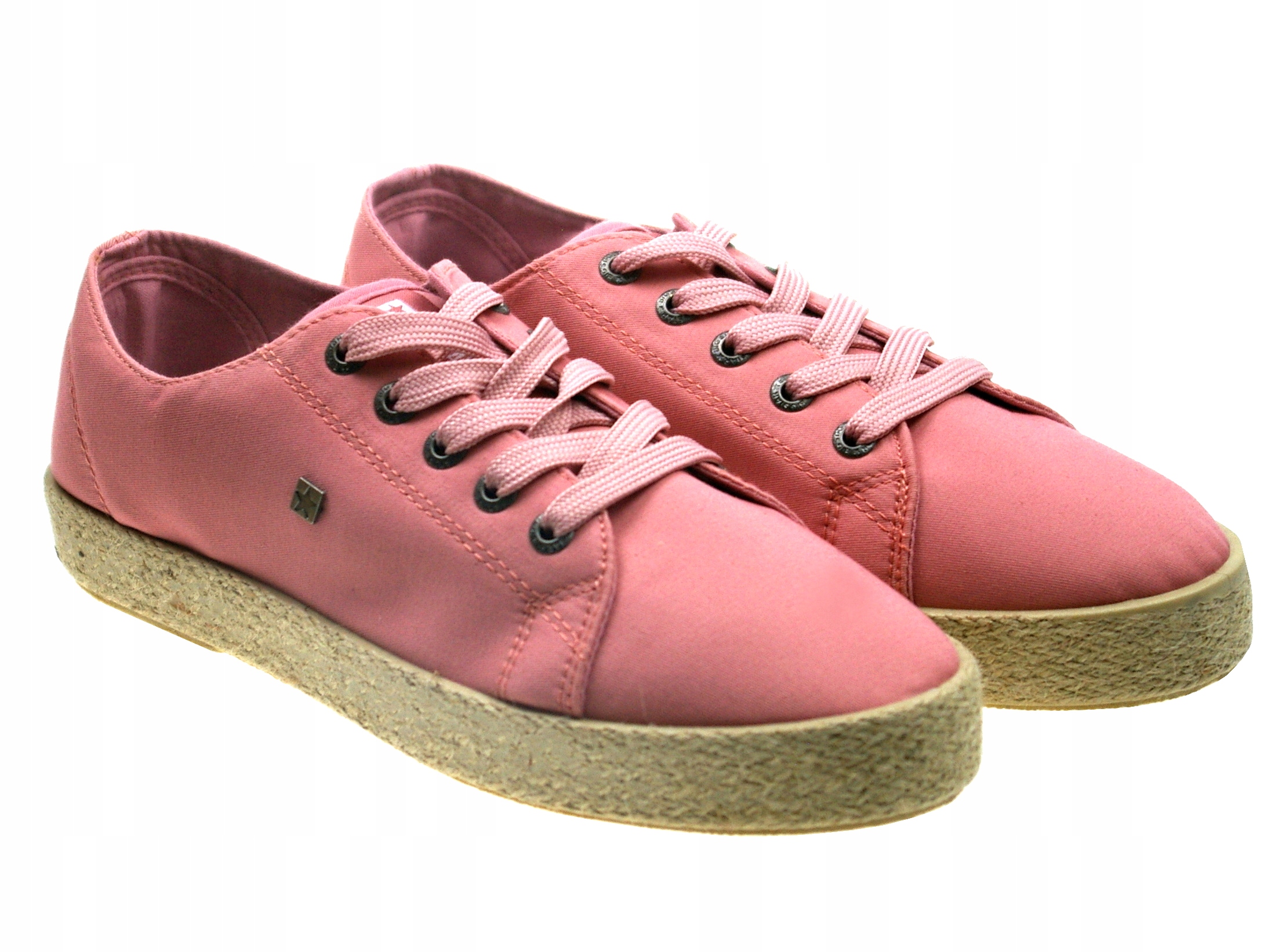 TENISÓWKI ESPADRYLE TRAMPKI RÓŻOWE BIG STAR 39