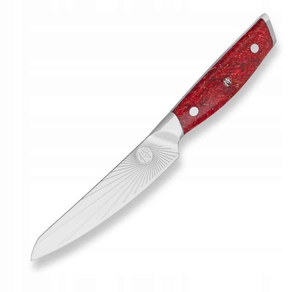 Nôž Dellinger Sandvik Nothern Sun Utility 125 mm [K-H201] Red
