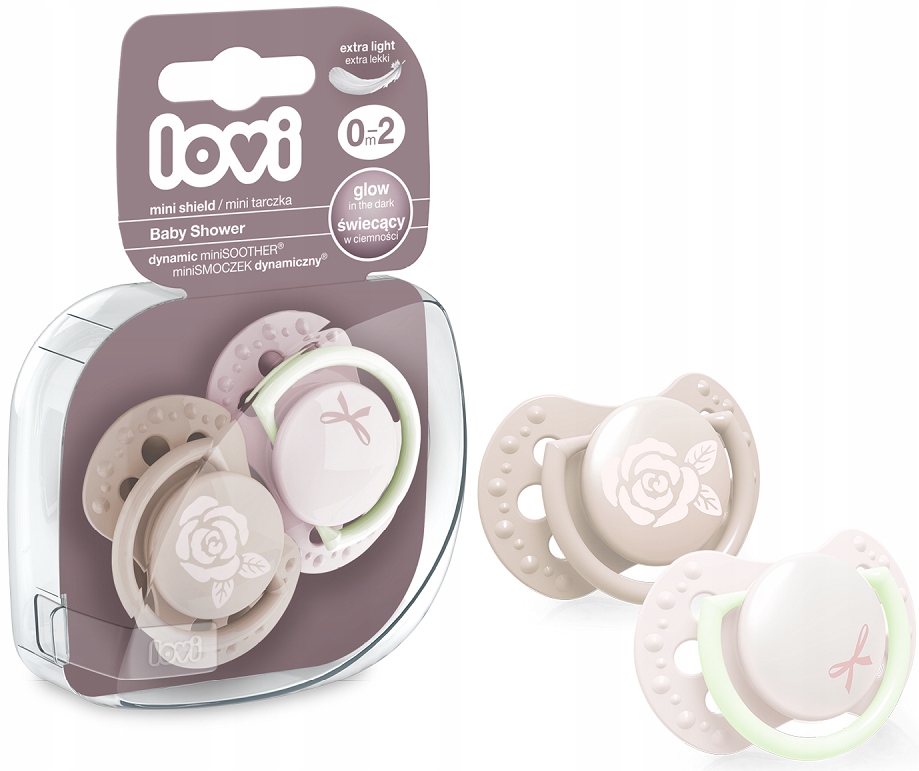 LOVI BABY SHOWER SMOCZEK DYNAMICZNY 2 SZT 0-2 m Kod producenta 22/900girl