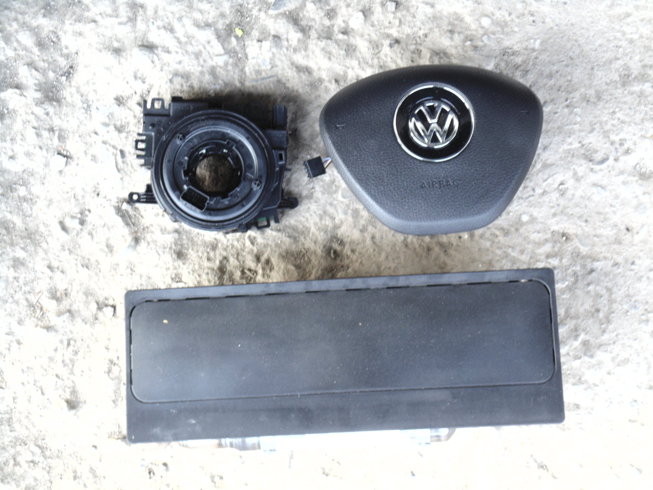 dashboard console airbag VW PASSAT B8 3G0 2015R ANGLIK