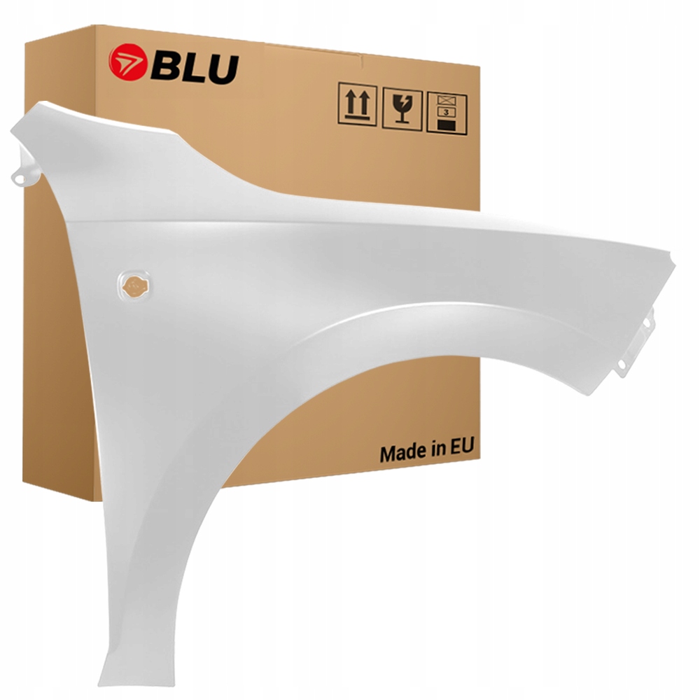 Blu Blatník Seat Toledo IV 4 KG3 LF9E pravý bílý 12-19 přední CandyWeiss