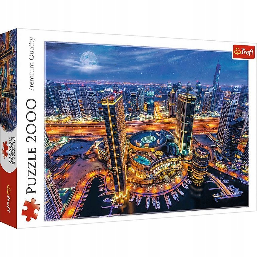 

Puzzle Trefl 2000 el. Światła Dubaju