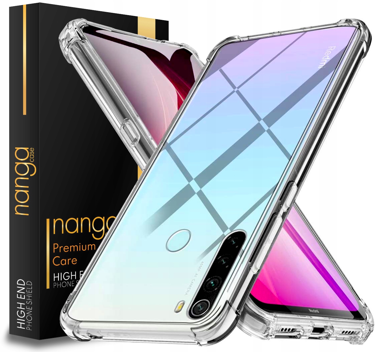 

Etui Clear Shockproof Do Xiaomi Redmi Note 8T