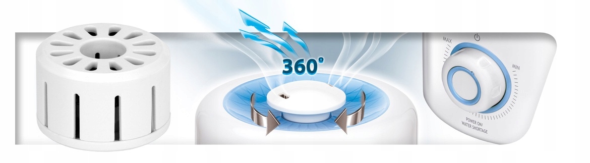 MPM Ultradźwiękowy Nawilżacz Powietrza MNP-03 Marka MPM