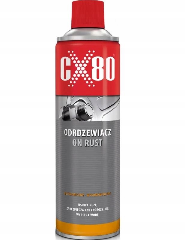 CX80 On Rust Odrdzewiacz śrub metalu w sprayu na rdzę antykorozyjny 500ml