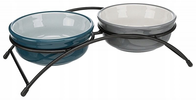 

Miski ceramiczne na stojaku psa kota Trixie 0,6 L