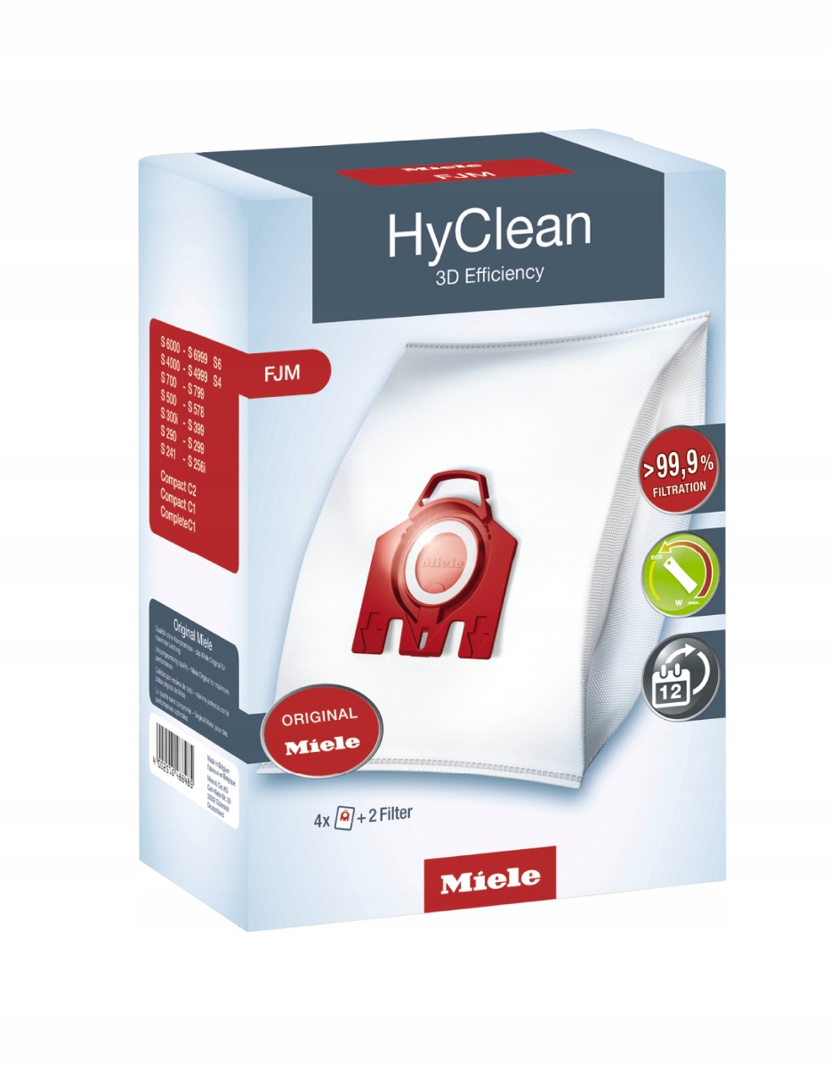 Мешки для пылесоса MIELE HyClean FJM 3D