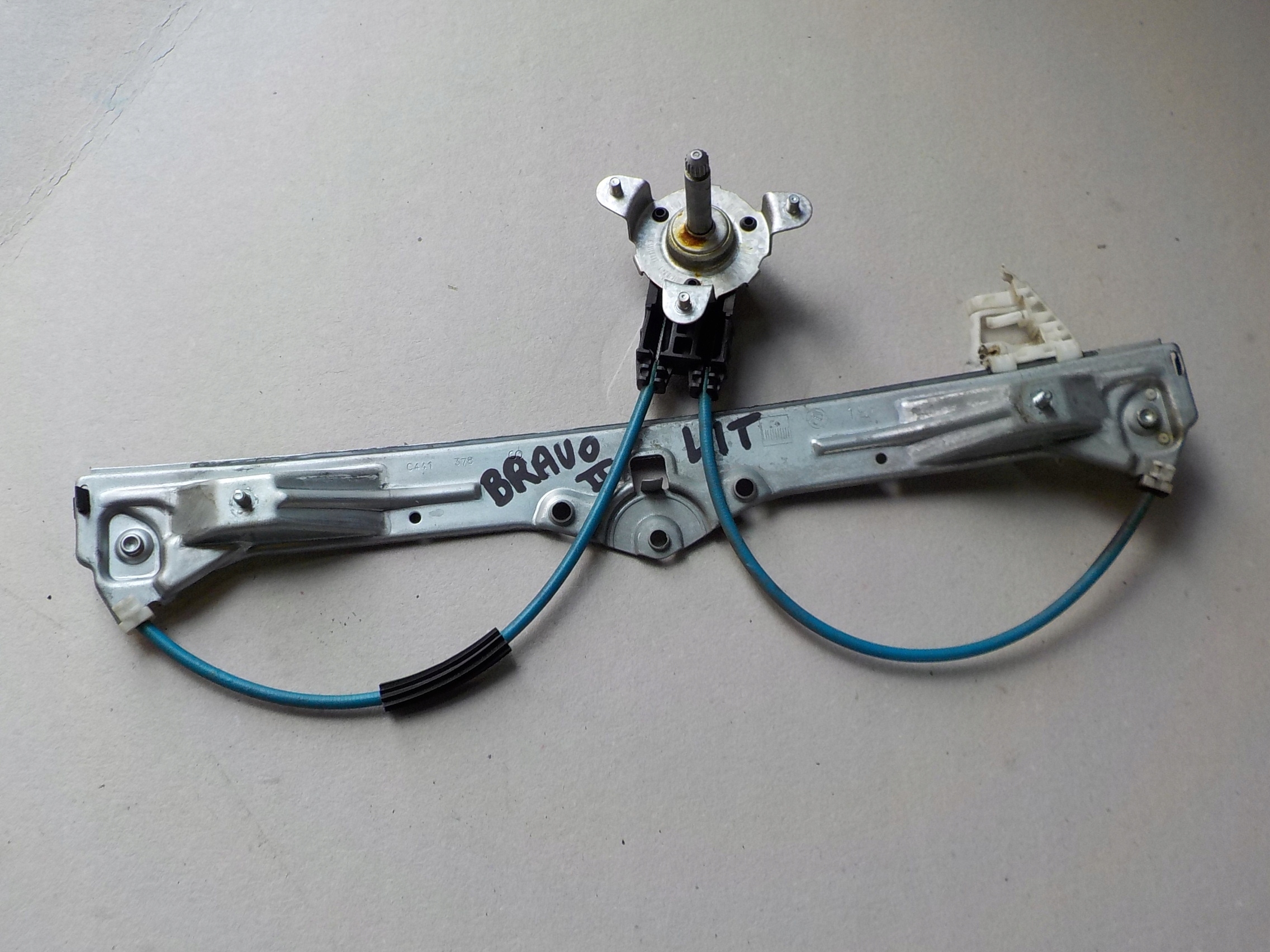 window regulator left rear part fiat bravo II
