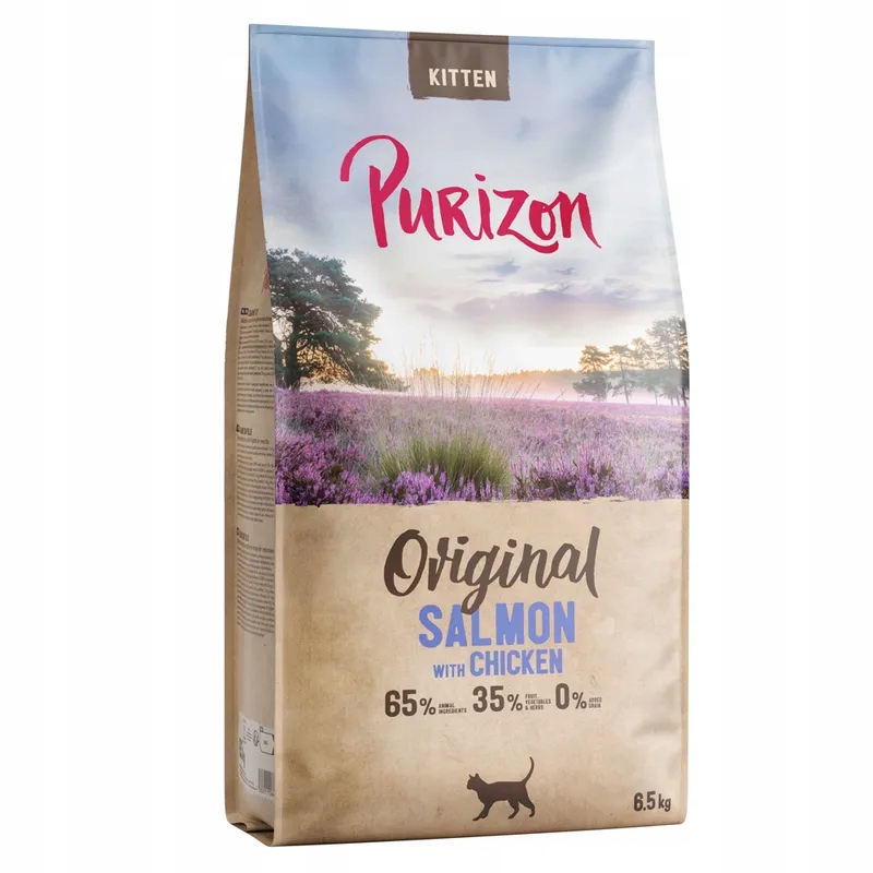 Purizon Kitten, losos a kuře – bez obilovin 6,5 kg
