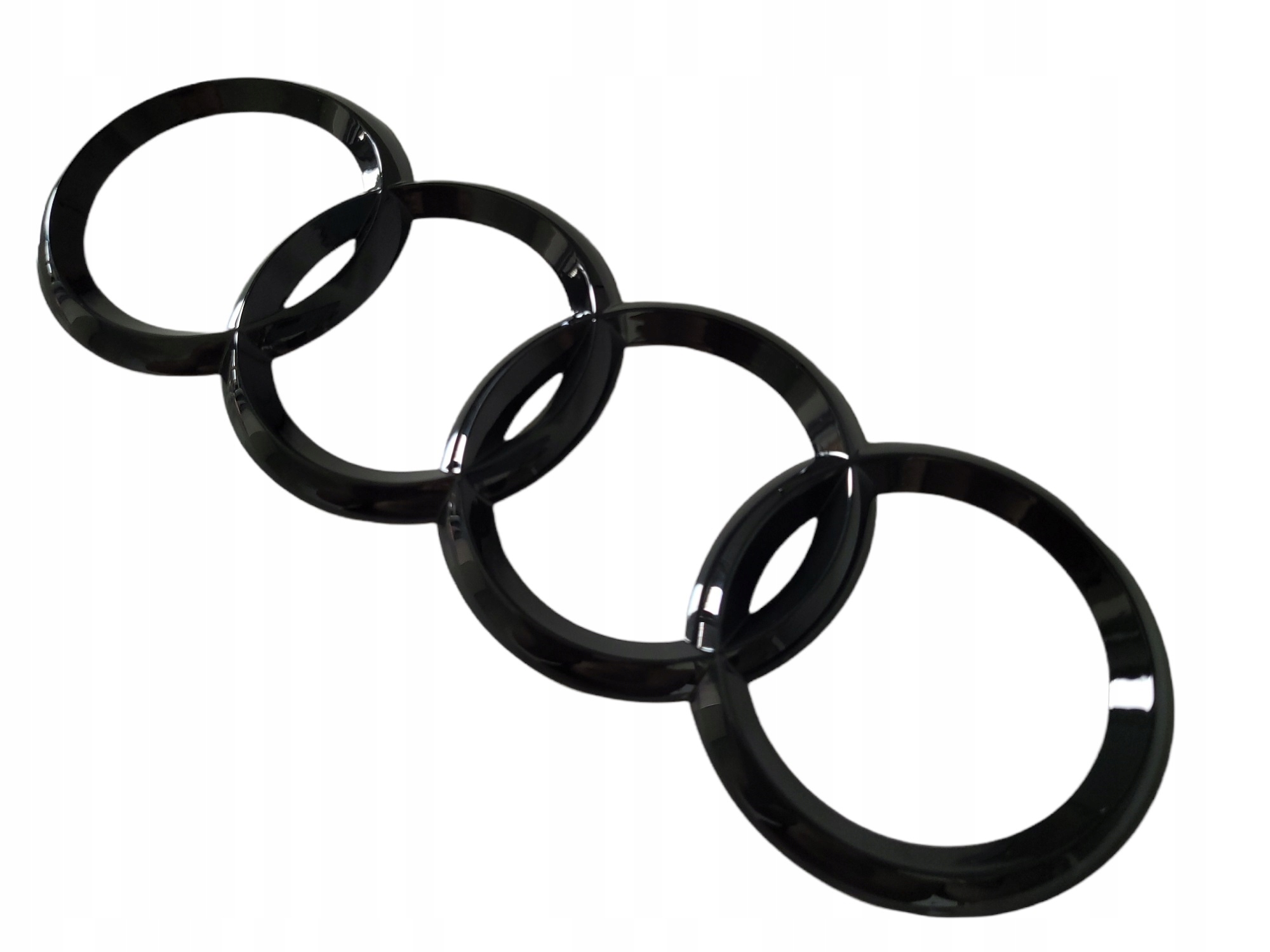 

Emblemat do Audi Black Glossy Tył 230 mm