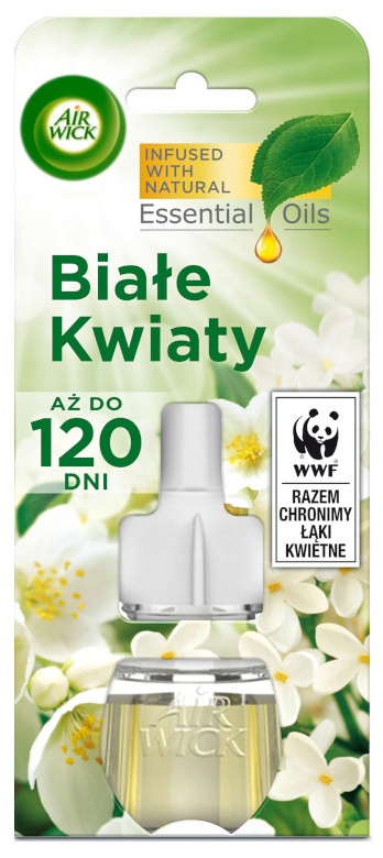 Air Wick Electrical Zapas 6 x 19ml mega mix Zapach białe kwiaty