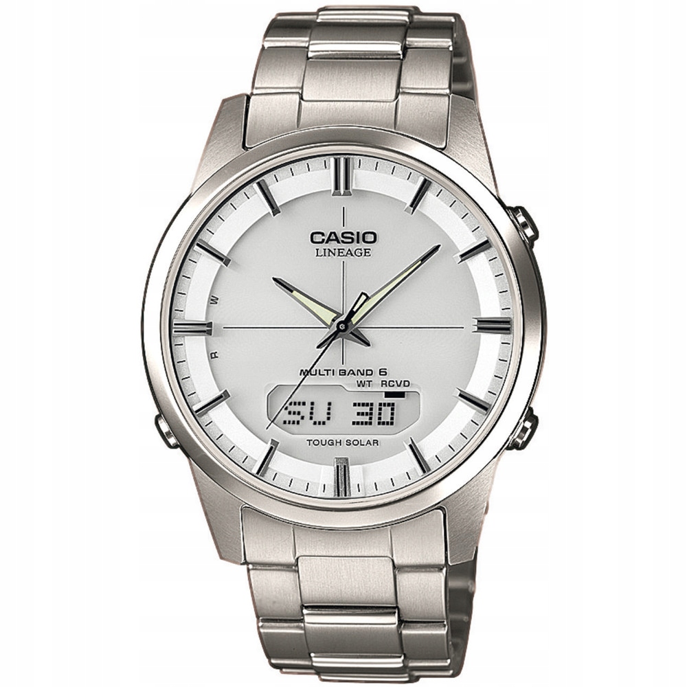 Pánské Hodinky Casio LCW-M170TD-7AER stříbrné náramkové