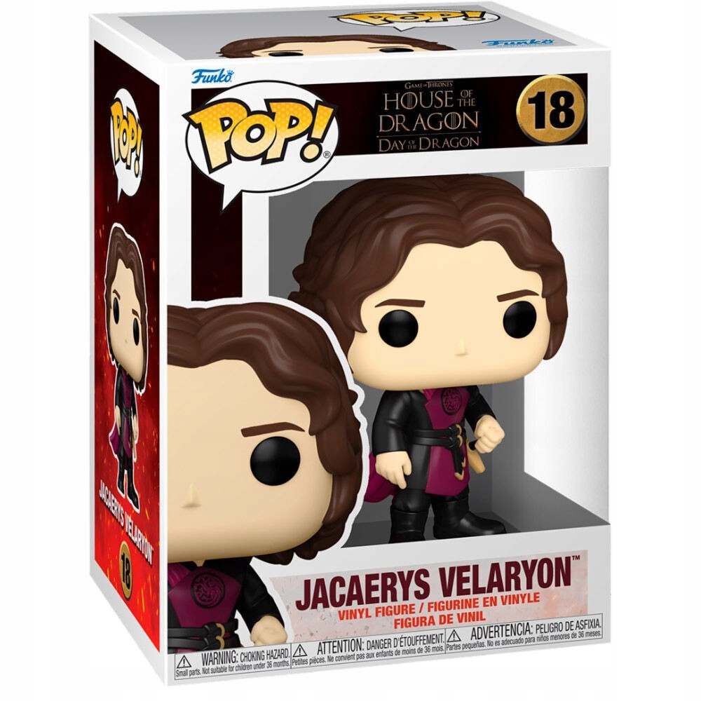 Figurka Funko Pop 18 Jacaerys Velaryon House Of The Dragon Ród Smoka