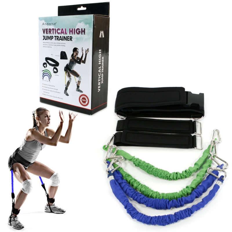 

Trening Nóg Wyskok gumy do treningu Oporowego