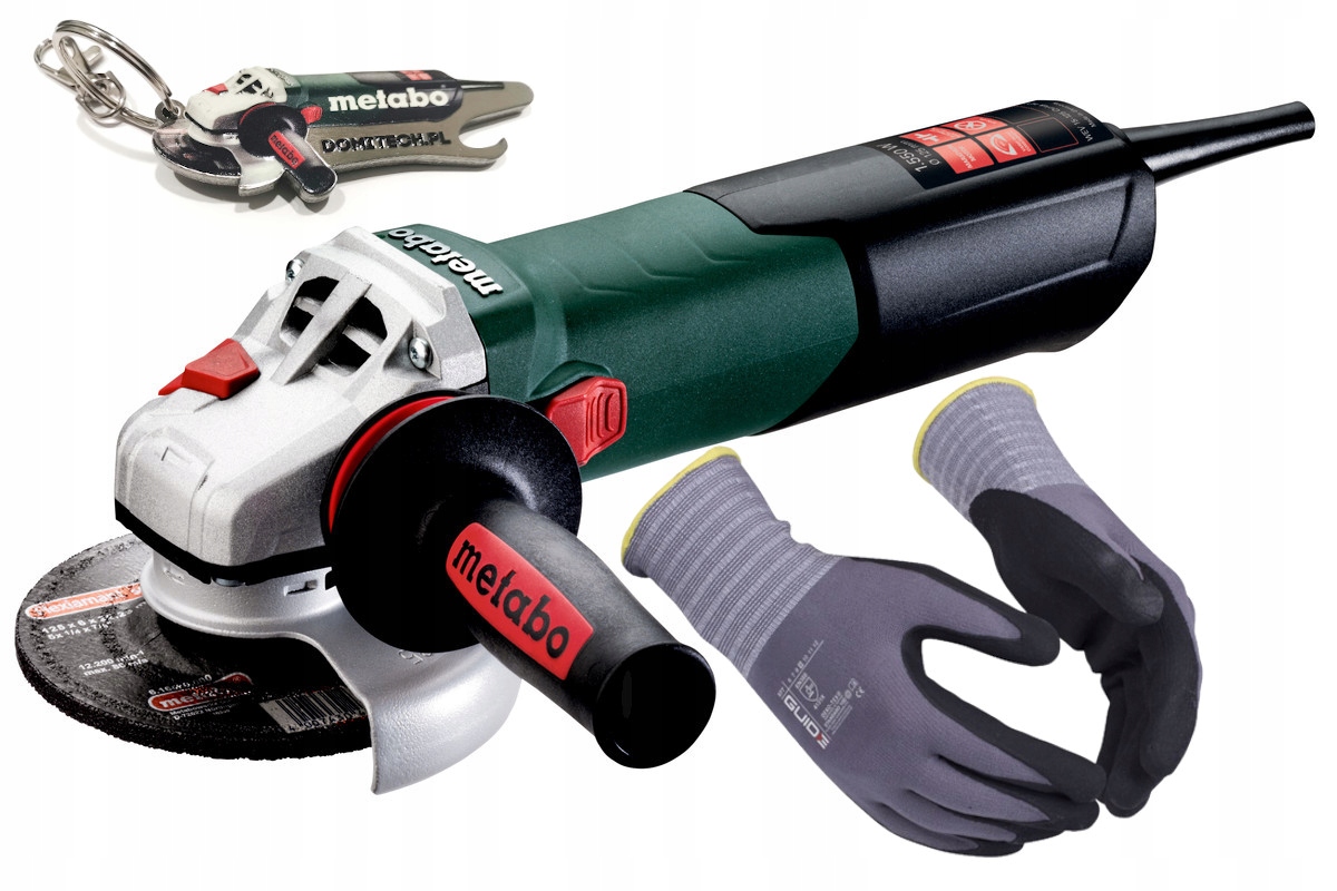 

Szlifierka kątowa Metabo Wev 15-125 Quick Ht Mocna