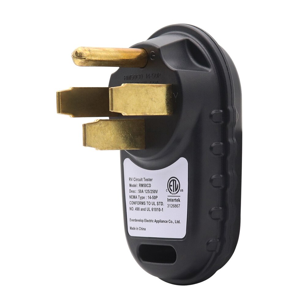 Uit Analyzer Receptacle test for Travel Trailers