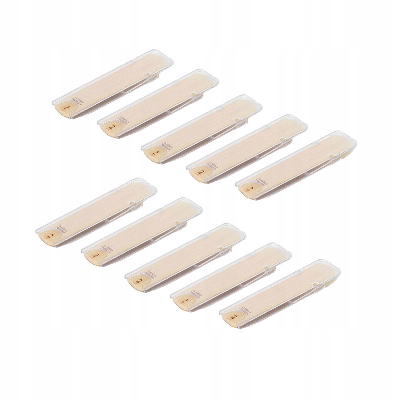 10 stroików do saksofonu altowego z indywidualnym etui Accs Części zamienne o wytrzymałości 2.0