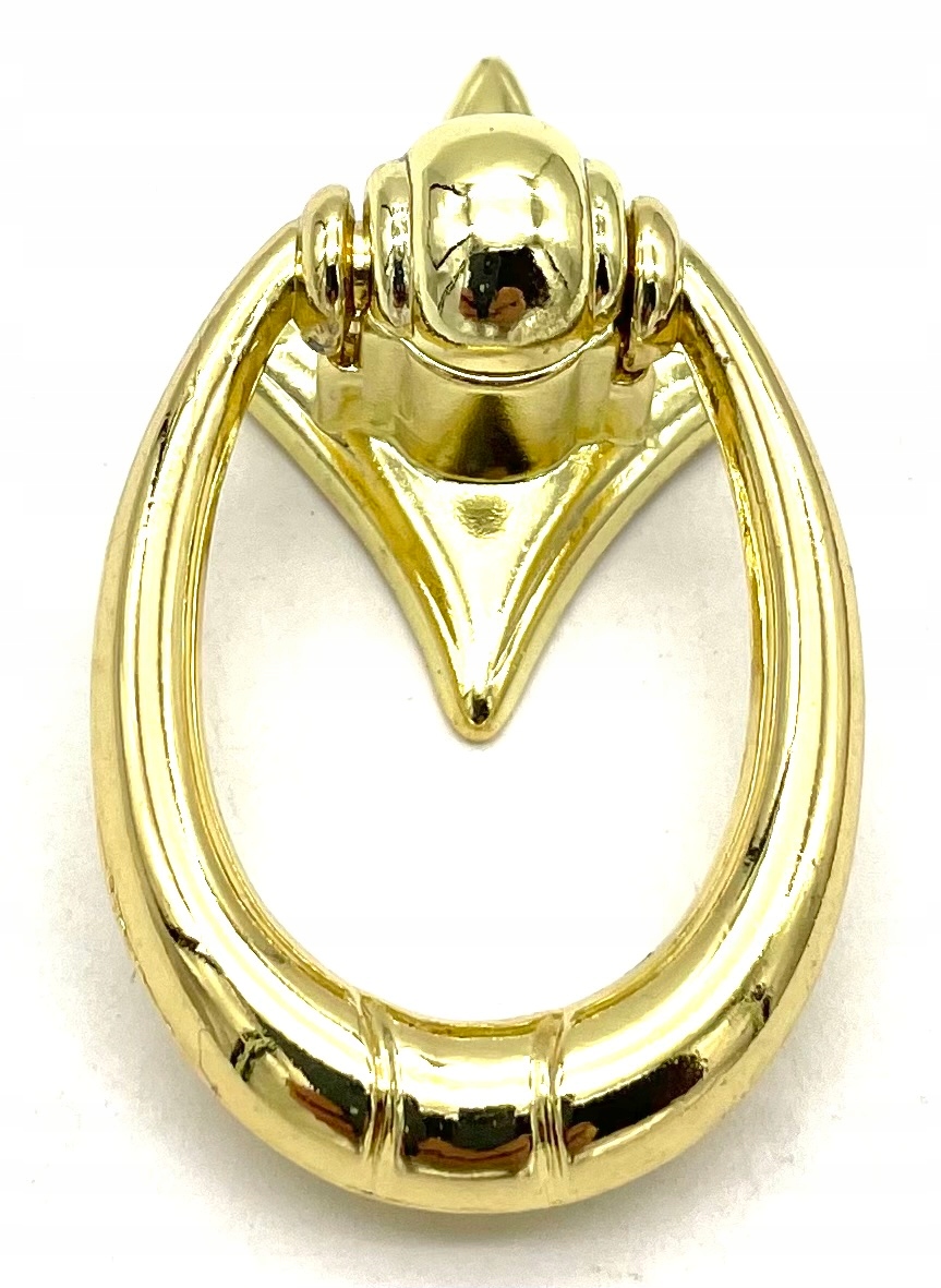 

Uchwyt Meblowy Gałka Złota Mosiężna Kołatka