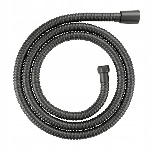 Grafitová Sprchová Hadica 150 CM Mosadz Proti Skrúteniu