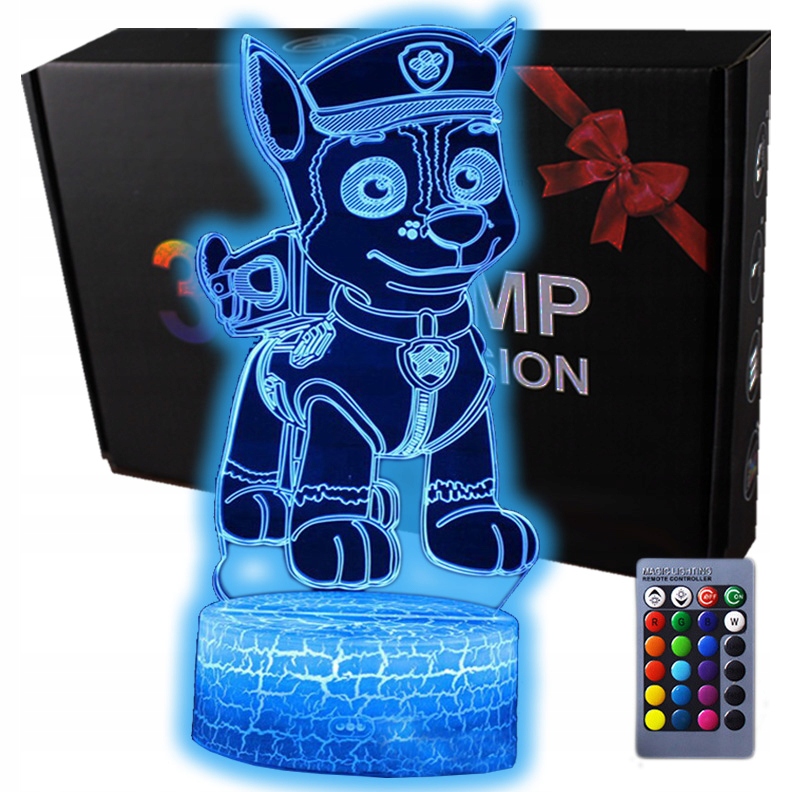 

Lampka 3D nocna led usb Paw Patrol Psi Patrol