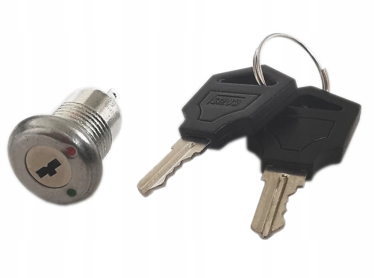 Przełącznik Z Kluczykiem 2A/250V On-off Krótki