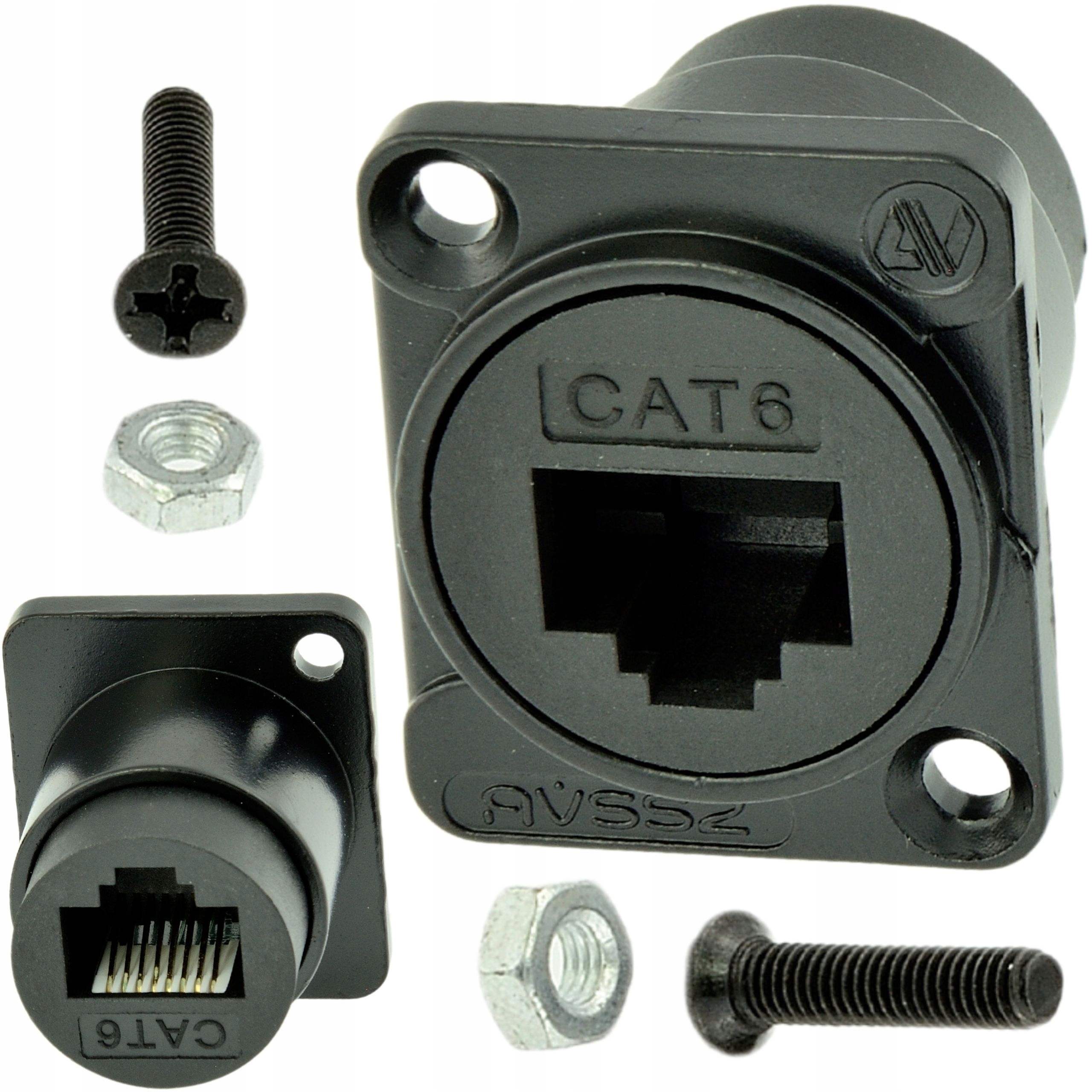 Gniazdo panelowe AVSSZ RJ45