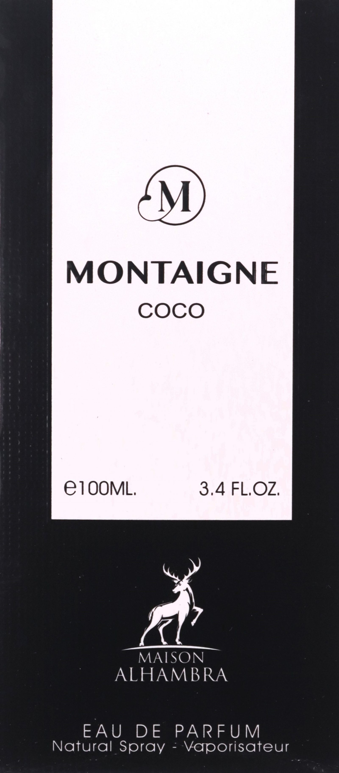 Alhambra Montaigne Coco – Parfémovaná Voda 100 ML Pro Ženy