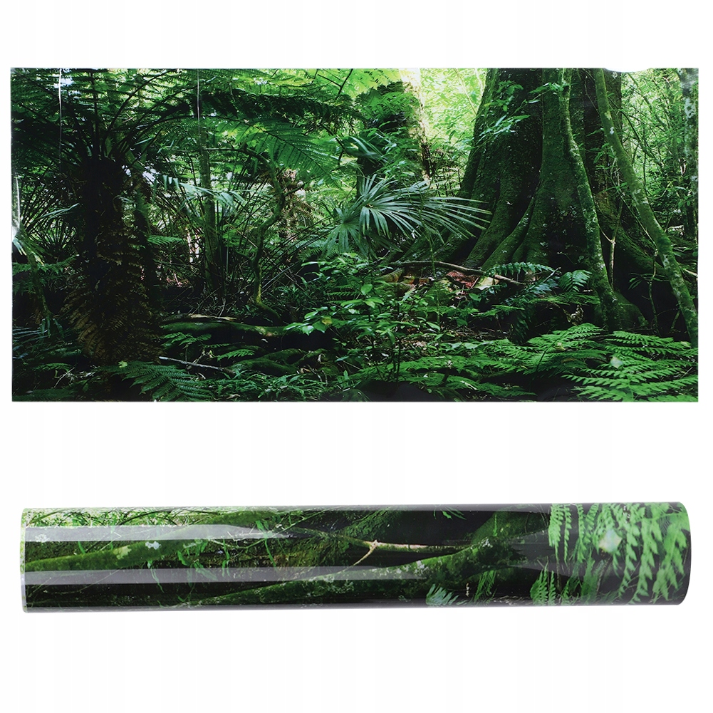 ФОТО ОБОИ АКВАРИУМ ФОН 76X46CM RAINFOREST