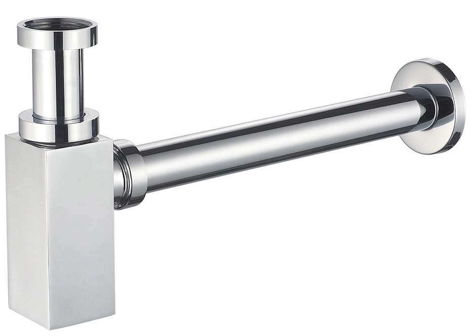 Volle Umývadlový sifón štvorcový 9000.094101, chróm