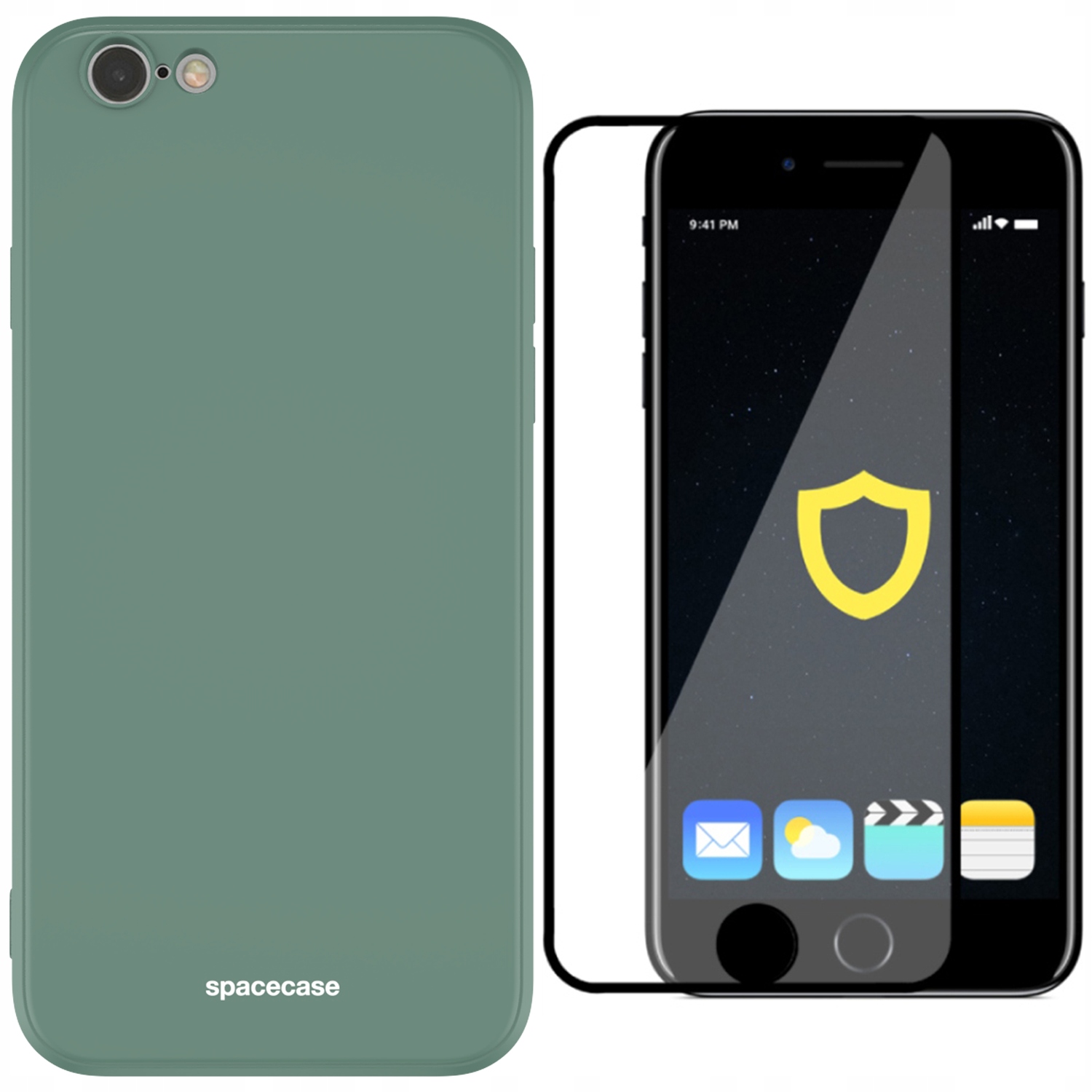 

Etui Case Matowe Spacecase Do Iphone 6/6S Szkło