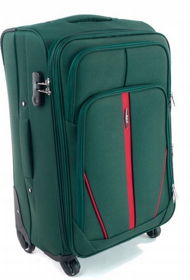 Duża Walizka Mocna XXL Codura Podróżna Na 4 Kółkach Bagaż Rgl Zielony