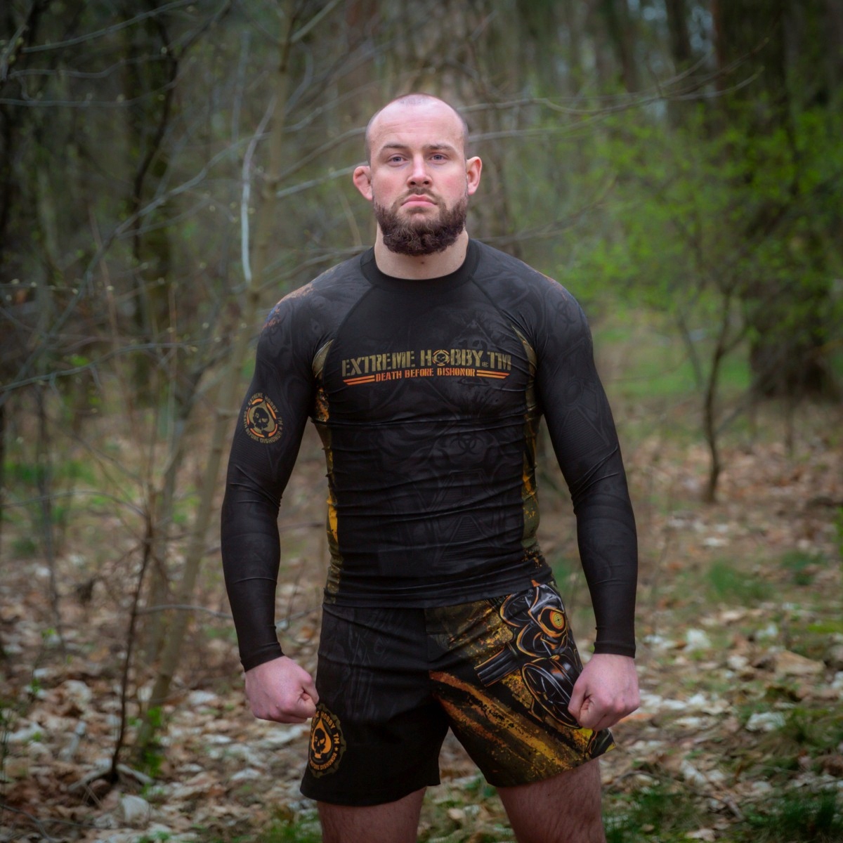 Spodenki Męskie Sportowe do MMA B1 CrossFit athletic EXTREME HOBBY DBD 2XL Kod producenta 3451-99158-2XL