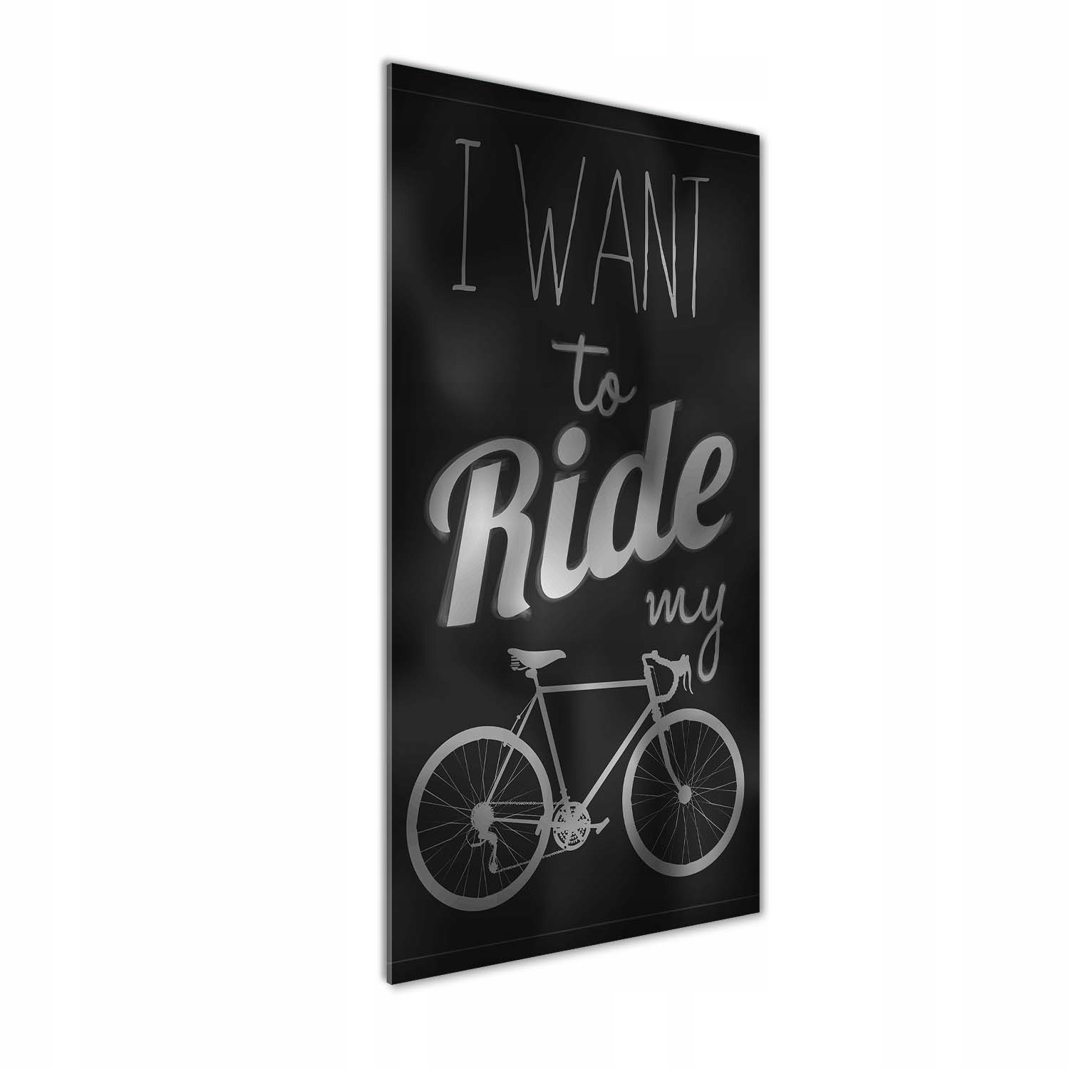 

Nowoczesny fotoobraz akrylowy Want to ride 50x125