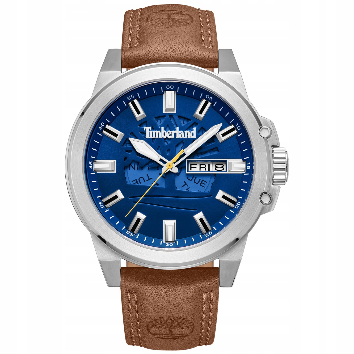 Pánské Hodinky Timberland TBL.TDWGB0040801, hnědý řemínek