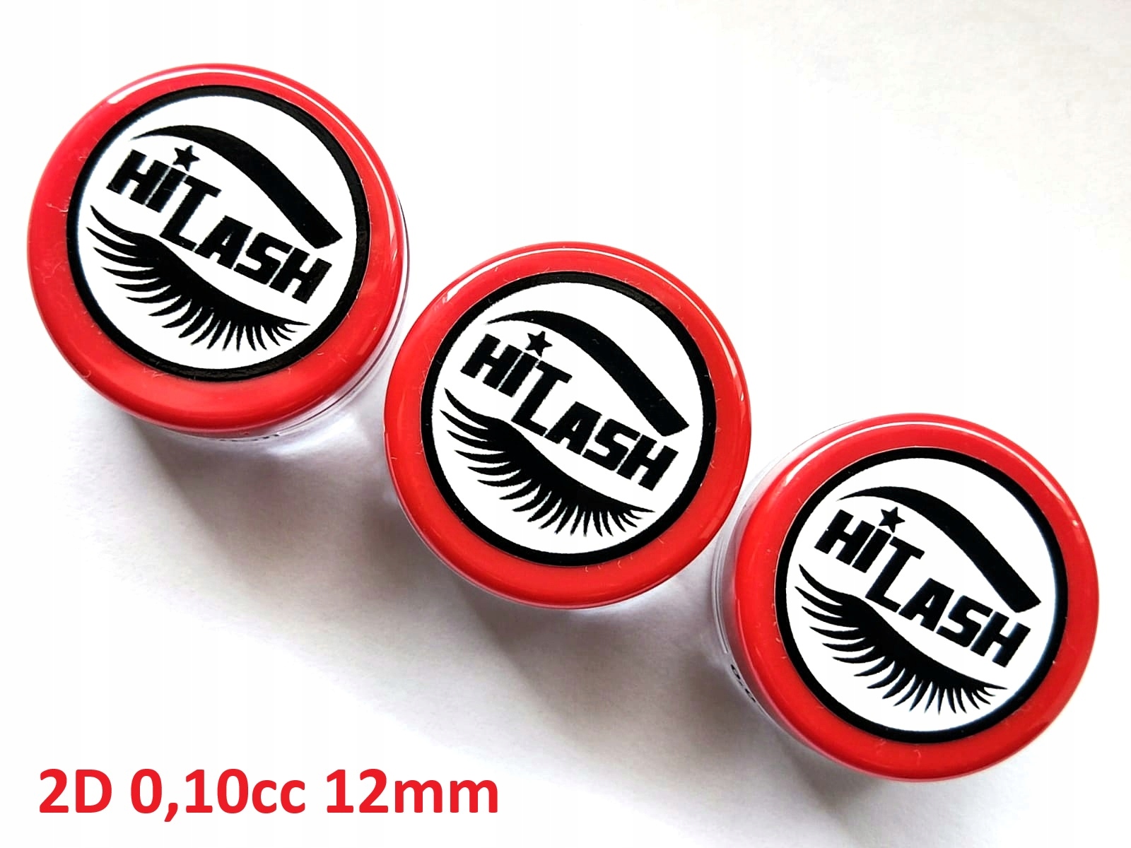řasy hotové trsy řas sypané 1000 trsů 2D 0,10cc 12mm
