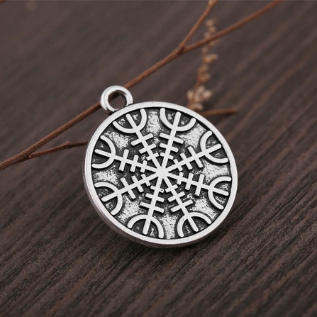 Tarcza Algizowa Helm of Awe runy amulet talizman Marka Inna marka