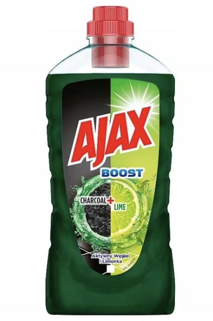 

Ajax płyn do mycia aktywny węgiel i limonka 1L