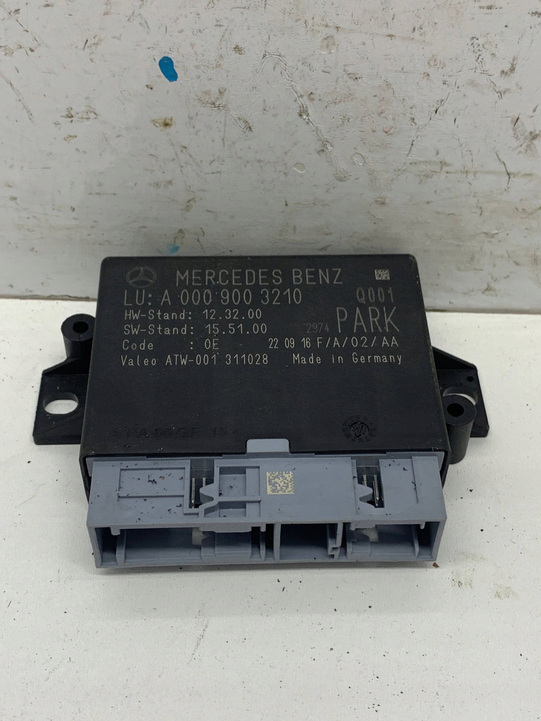 modulo Centralina parcheggio PDC A0009003210 MERCEDES W176 (2015-2018)