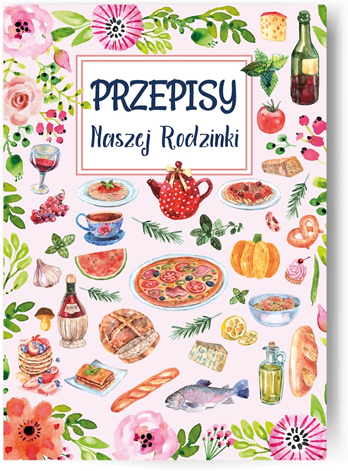 

Przepiśnik Zeszyt Kulinarny Notes do przepisów A4