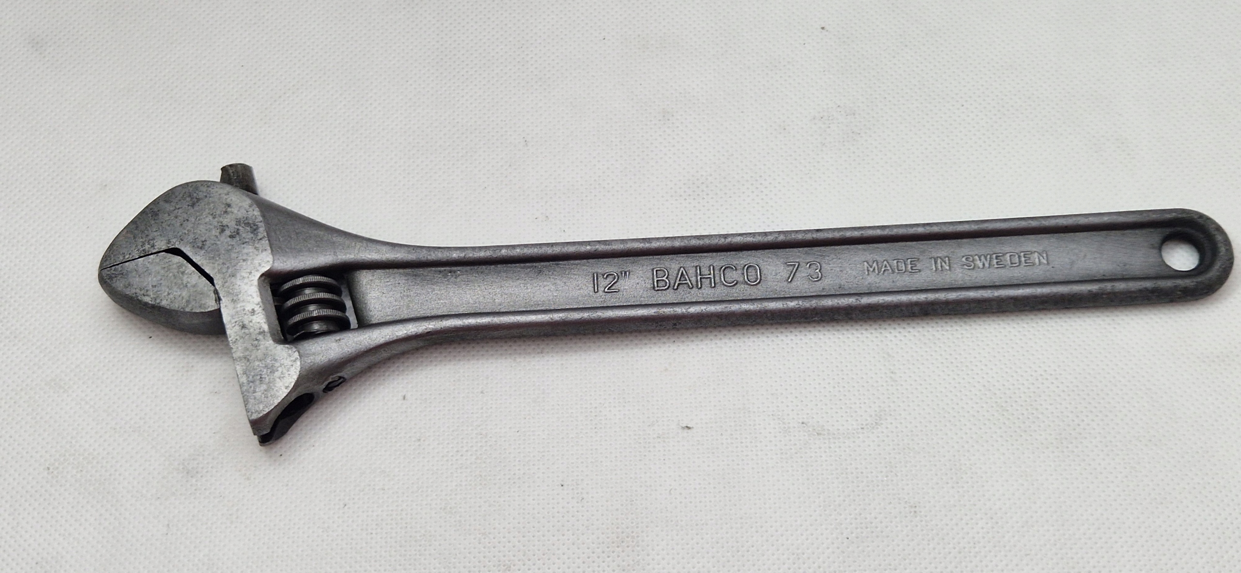 BAHCO 73 12'' SWEDEN STARY KLUCZ NASTAWNY