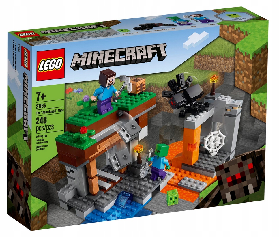 

Lego Minecraft 21166 Opuszczona Kopalnia