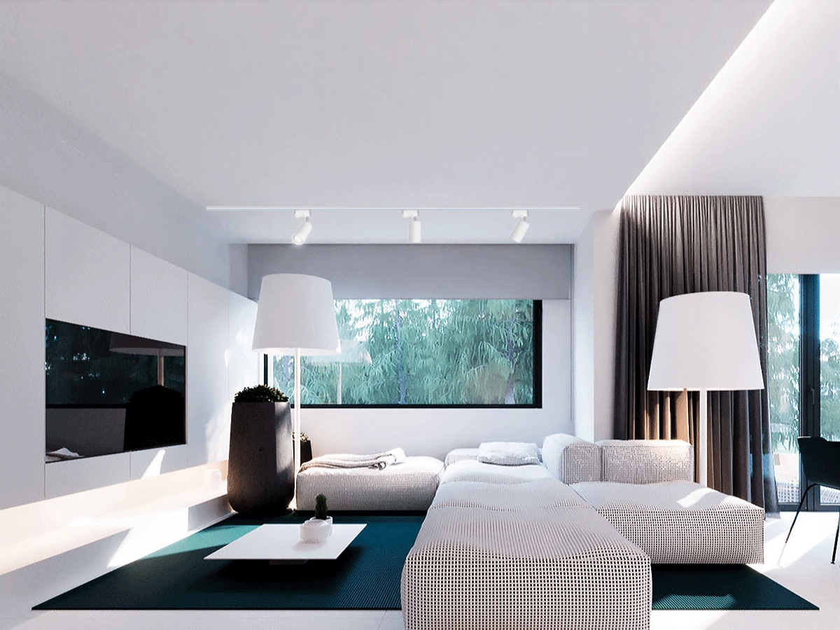 Oświetlenie Szynowe LED 3x Lampa Reflektor GU10 Szynoprzewód 1,5m 1F Rodzaj gwintu GU10