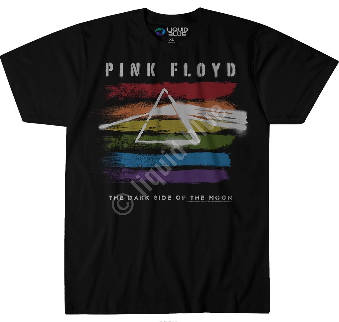 Pink Floyd Dark Side Brushed Liquid Blue L