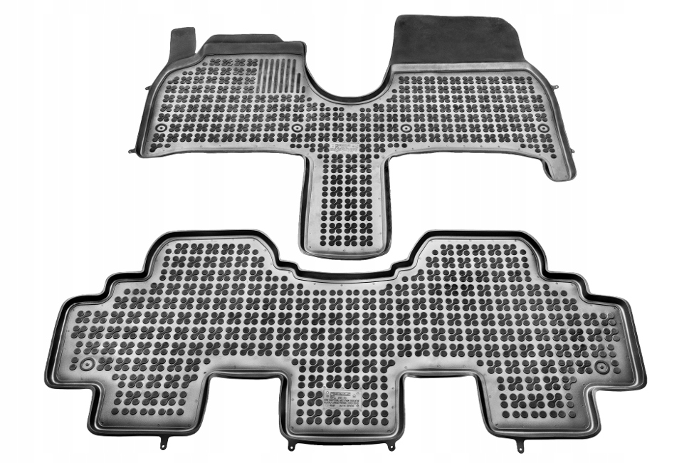 

Peugeot 807 2002-14 Dywaniki gumowe korytka czarne