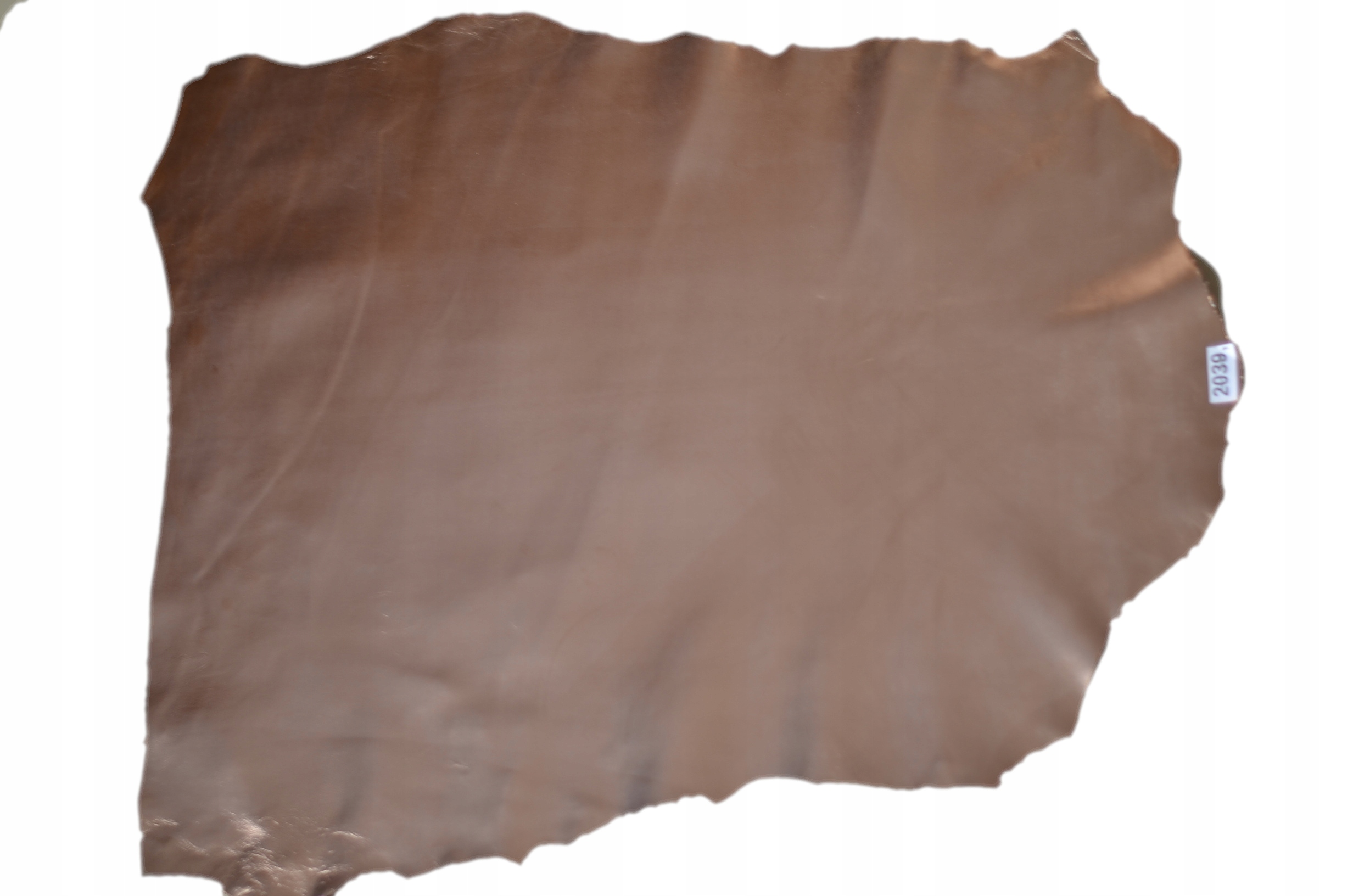 2039 Różowa Skóra Naturalna Owcza Włochy 1 mm 60/55 metaliczna