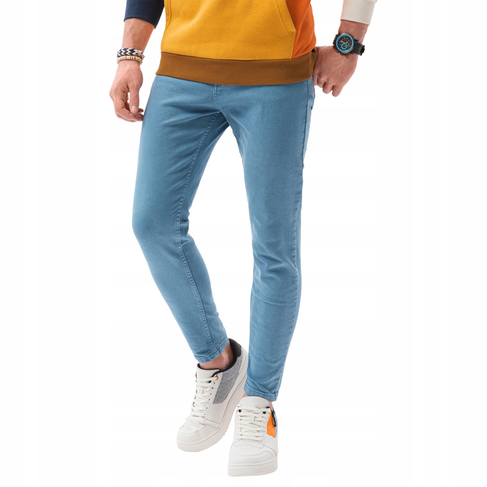 

Spodnie męskie jeansowe P1058 niebieskie XXL