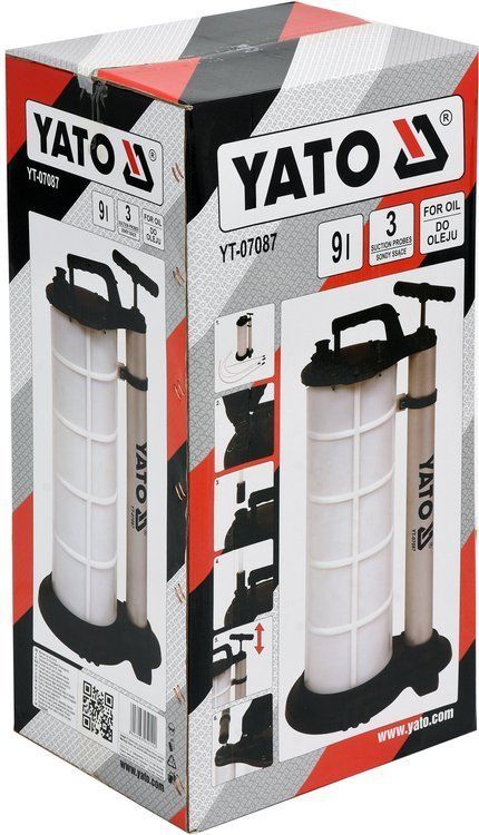 ODSYSARKA OLEJU RECZNA YATO 9L Producent code YT 07087