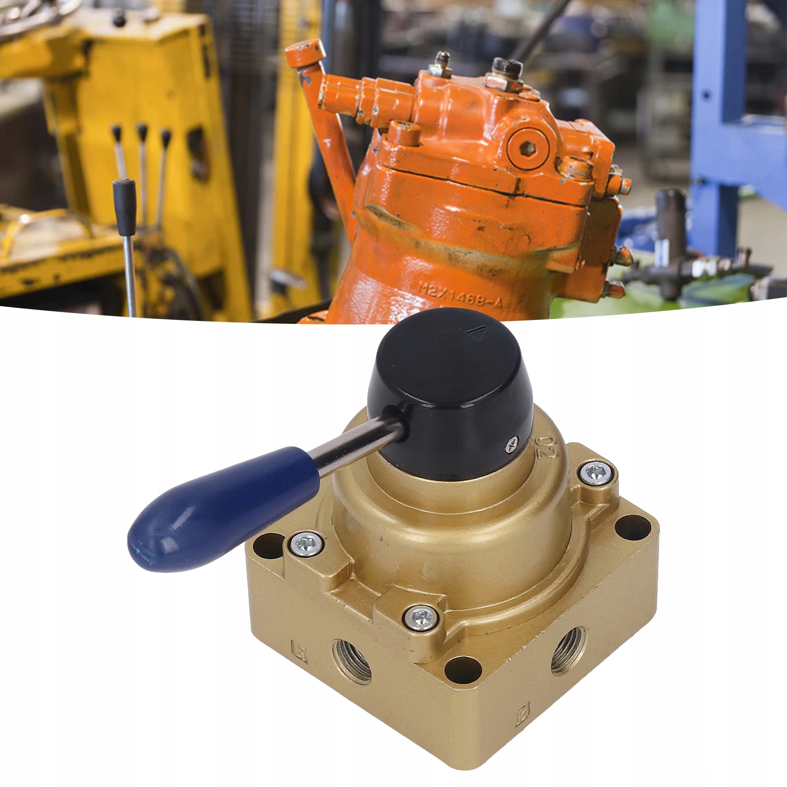 DŹWIGA DROŻNA I OBROTOWA PNEUMATYCZNA 3-STOPA Waga produktu z opakowaniem jednostkowym 0.42 kg